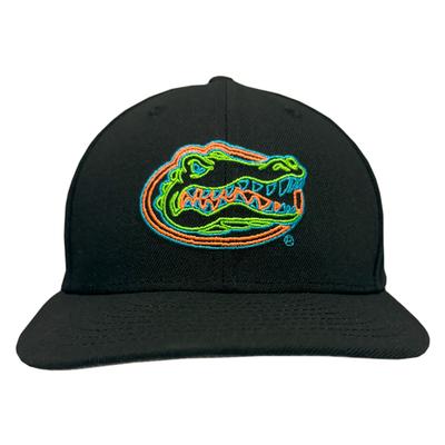 Florida New Era LP950 Neon Gatorhead Snapback Hat