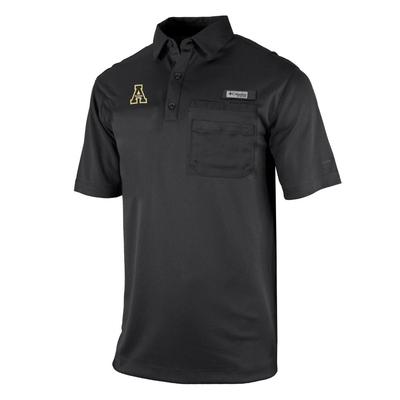 App State Columbia Flycaster Pocket Polo