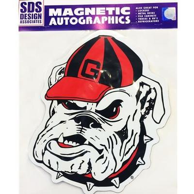 Georgia Magnet Bulldog Logo 3