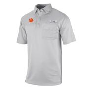  Clemson Columbia Flycaster Pocket Polo