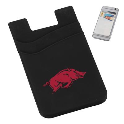 Arkansas Dual Pocket Silicone Phone Wallet