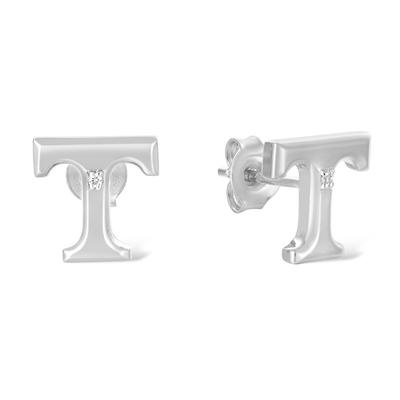 Tennessee Silver with Diamond Accent Ear Rings