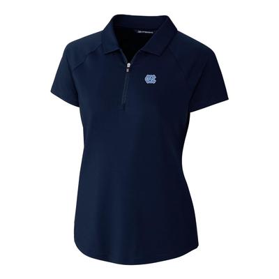 UNC Cutter & Buck Women's Forge Stretch Polo
