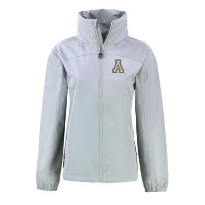 App State Cutter & Buck Women's Charter Eco Recycled Jacket