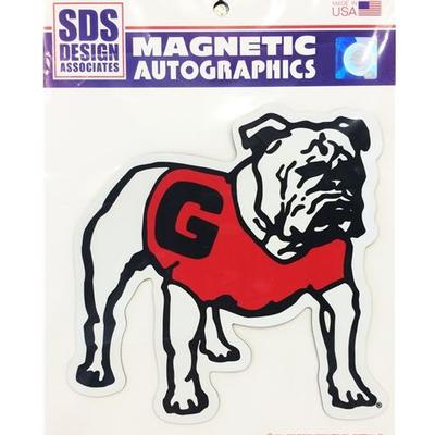 Georgia Magnet Standing Bulldog 8