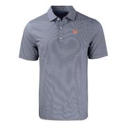 Auburn Cutter & Buck Forge Eco Double Stripe Stretch Recycled Polo