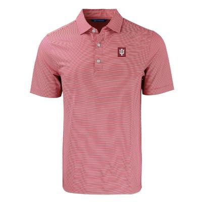 Indiana Cutter & Buck Forge Eco Double Stripe Stretch Recycled Polo