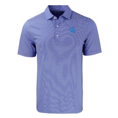 Kentucky Cutter & Buck Forge Eco Double Stripe Stretch Recycled Polo