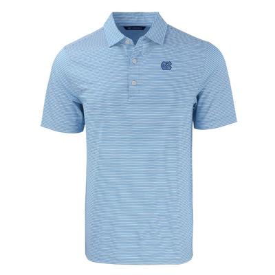 UNC Cutter & Buck Forge Eco Double Stripe Stretch Recycled Polo