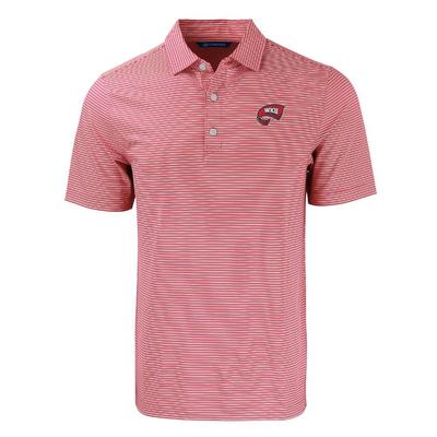 Western Kentucky Cutter & Buck Forge Eco Double Stripe Stretch Recycled Polo