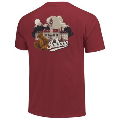 Indiana Image One Squirrels on Campus Comfort Colors Tee