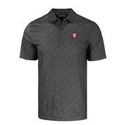  Indiana Cutter & Buck Pike Eco Pebble Print Stretch Recycled Polo