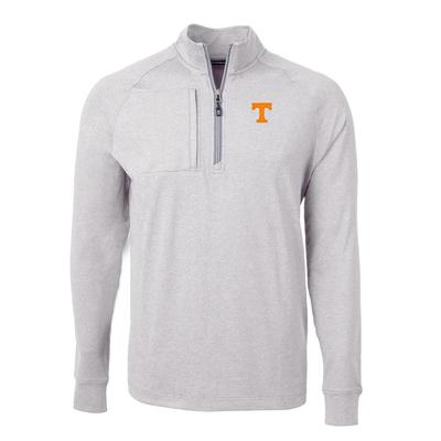 Tennessee Cutter & Buck Adapt Eco Knit Heather 1/4 Zip Pullover