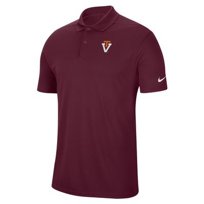 Virginia Tech Vault Nike Golf Victory Solid Polo