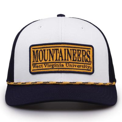 West Virginia The Game Bar Rope Adjustable Hat