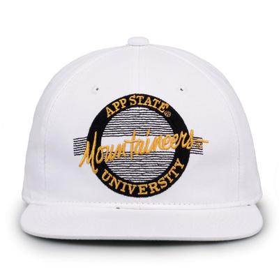 App State The Game Retro Circle 80's Hat