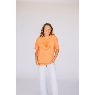 Tennessee Smokey Outline Comfort Colors Tee