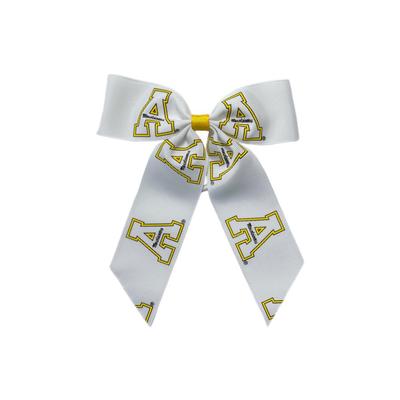 App State Cheer Pony Bow