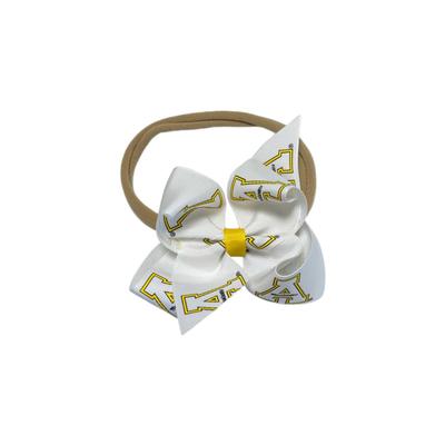 App State Toddler Band Bow