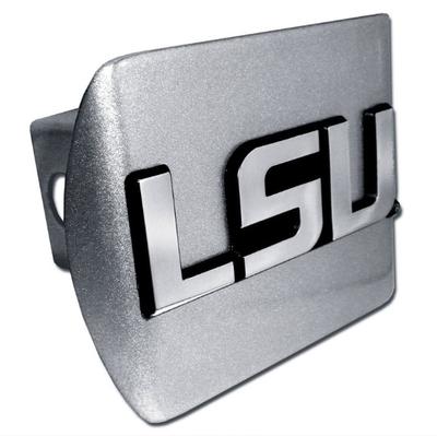 LSU Chrome Emblem Metal Hitch Cover