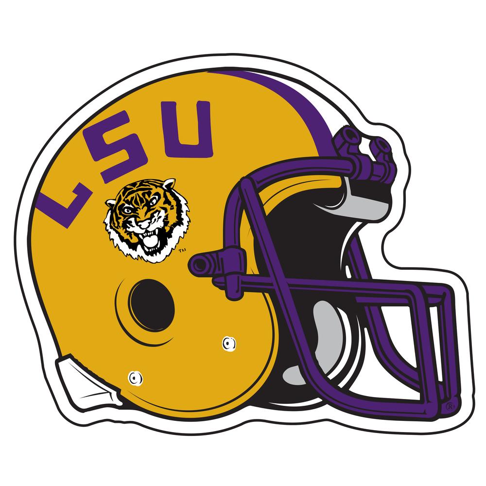 LSU Magnet Football Helmet 9/