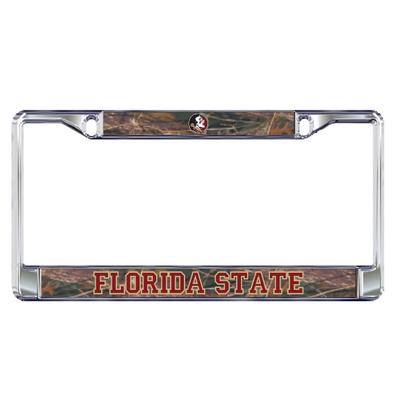 Florida State Camo License Plate Frame