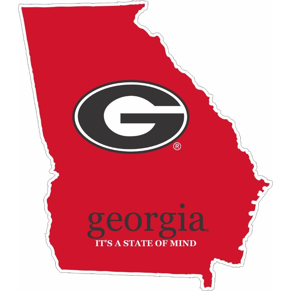  Georgia State Of Mind Decal 4 