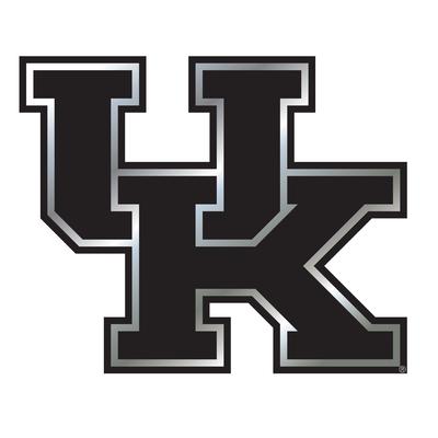 Kentucky UK Logo Chrome Magnet 3