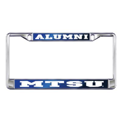 MTSU License Plate Frame Alumni/MTSU