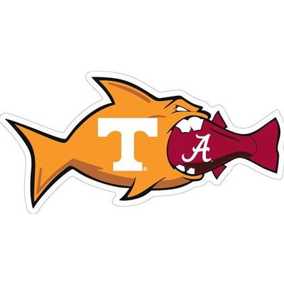 Tennessee Magnet UT vs Bama Rival Fish 3
