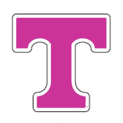 Tennessee Magnet Pink Power T Logo 3