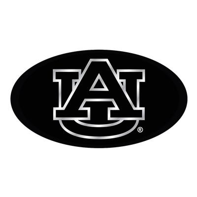 Auburn Hitch Cover Black/Silver AU Logo