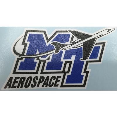 MTSU Decal Aerospace/MT Logo 4