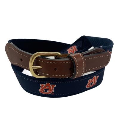 Auburn Belt with Leather Buckle