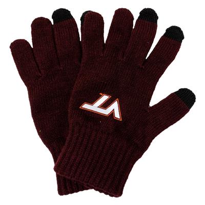 Virginia Tech Heavy Knit Gloves 