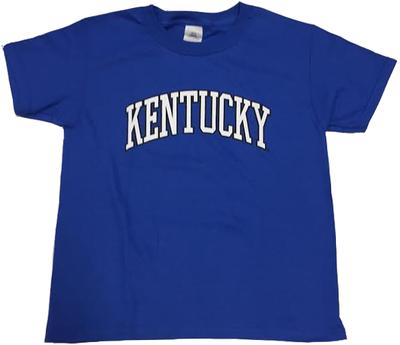 Kentucky Wildcats Youth Arch Shirt ROYAL