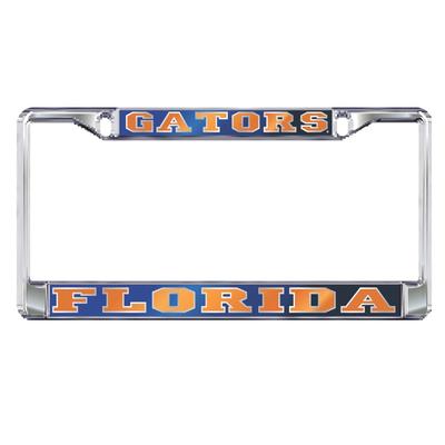 Florida License Plate Frame Mirrored Gators