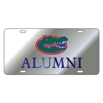 Florida License Plate Silver Alumni
