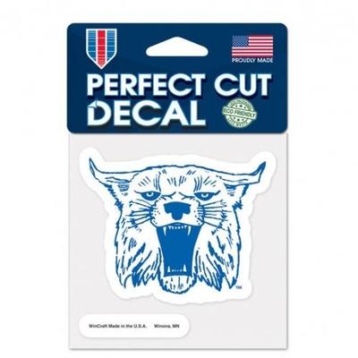 Kentucky Decal Retro Wildcat Logo (4