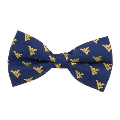 West Virginia Eagle Wings Repeating Logo Bow Tie