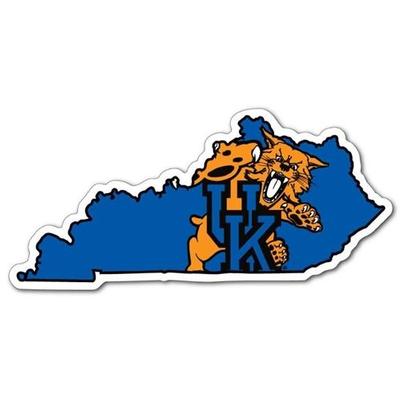 State of Kentucky Wildcat Dizzler Decal (2