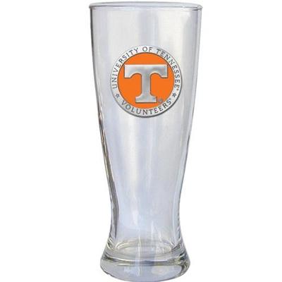 Tennessee Heritage Pewter Pilsner Glass (Orange Emblem)