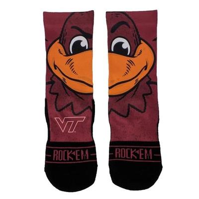Virginia Tech Hokiebird Socks