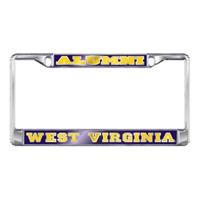 West Virginia Alumni License Plate Frame