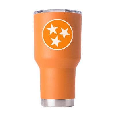Tennessee Gametime Sidekick 30 Oz Tristar Tumbler With Lid