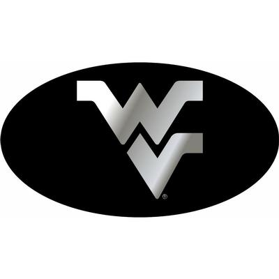West Virginia Hitch Cover Black/Silver WV Logo