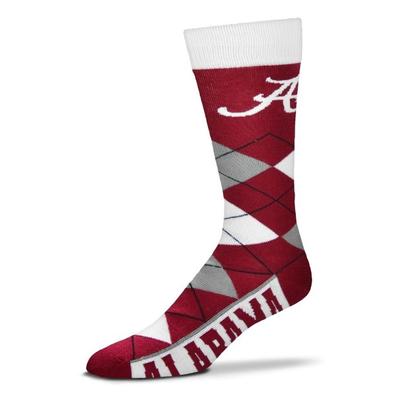 Alabama FBF Originals Men's Argyle Socks