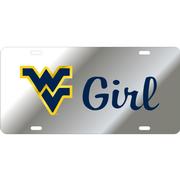  West Virginia Logo Girl License Plate