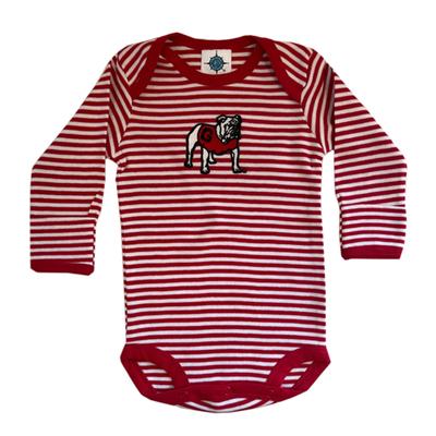 Georgia Infant Long Sleeve Striped Body Suit 