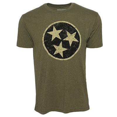 Tennessee Tristar State T-shirt MILITARY/BLK_TRISTAR
